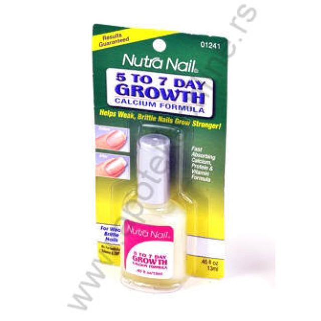 5 TO 7 DAY GROWTH CALCIUM FORMULA -GEL ZA BRZI RAST NOKTIJU - Online Apoteka 5 TO 7 DAY GROWTH CALCIUM FORMULA -GEL ZA BRZI RAST NOKTIJU